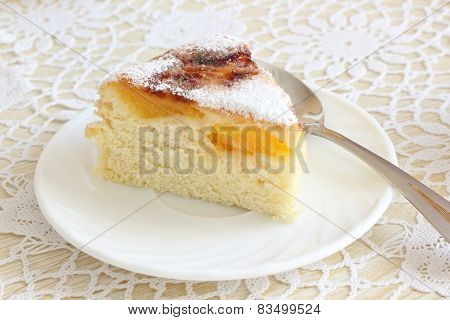 Air cake with oranges