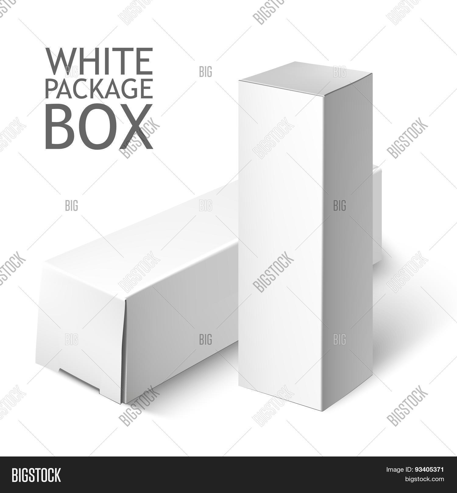 Set White Package Box Vector & Photo (Free Trial) Bigstock