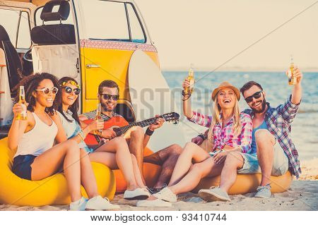 Enjoying Summer Time Together.