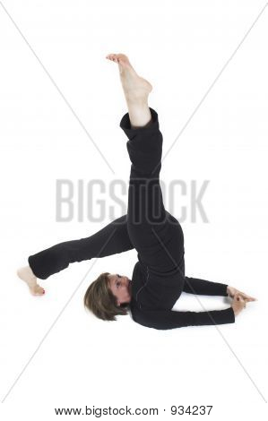 Yoga Pose yapıyor kadın