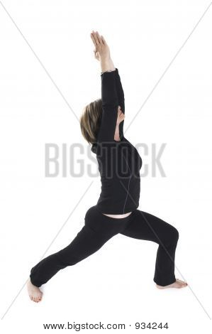 Yoga Pose yapıyor kadın