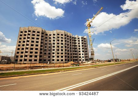 construction of the new house
