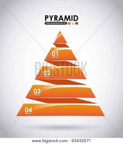 pyramid infographic