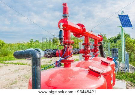 Detail Of An Irrigation System
