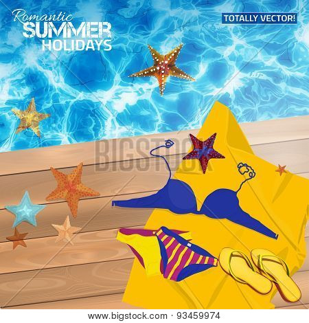 Water surface background