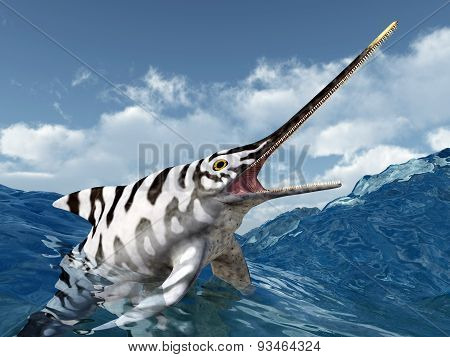 Ichthyosaur Eurhinosaurus