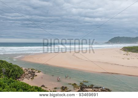 Mouth Of The Sedgefield Lagoon