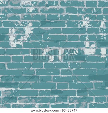 Brick wall template