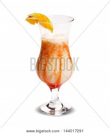 Fruit Cocktail. Traditional Cold Drink In The Summer.