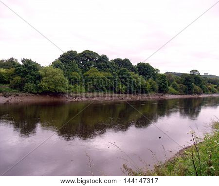 The River Wear Near Sunderland Looking West