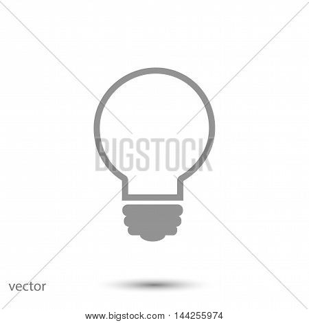 Light Bulb Vector Icon