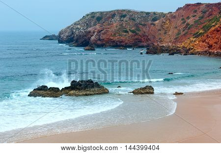 Amado Beach, Algarve, Portugal.