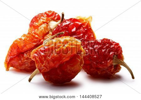 Dried Habaneros, Clipping Paths