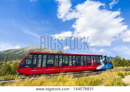 Cable Railway In High Tatras, Slovakia