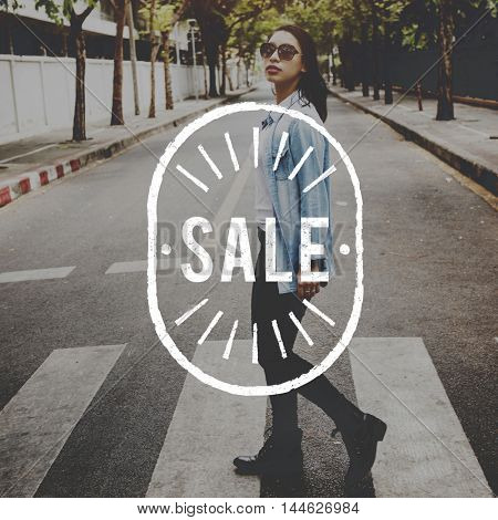 Sale Commerce Promotion Discounting Graphic Concept