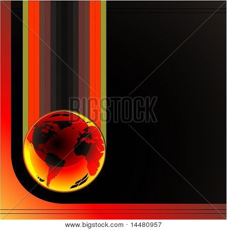 Brochure sfondo concetto Business globale aziendale