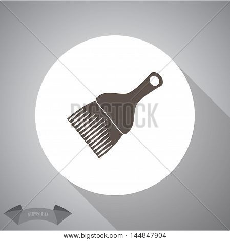 Paint brush . vector icon for web and mobile.