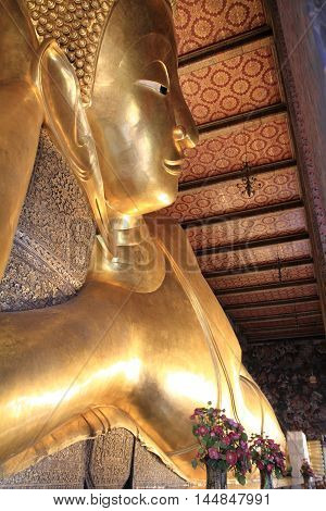 Wat Pho (Temple of the Reclining Buddha) in Bangkok Thailand