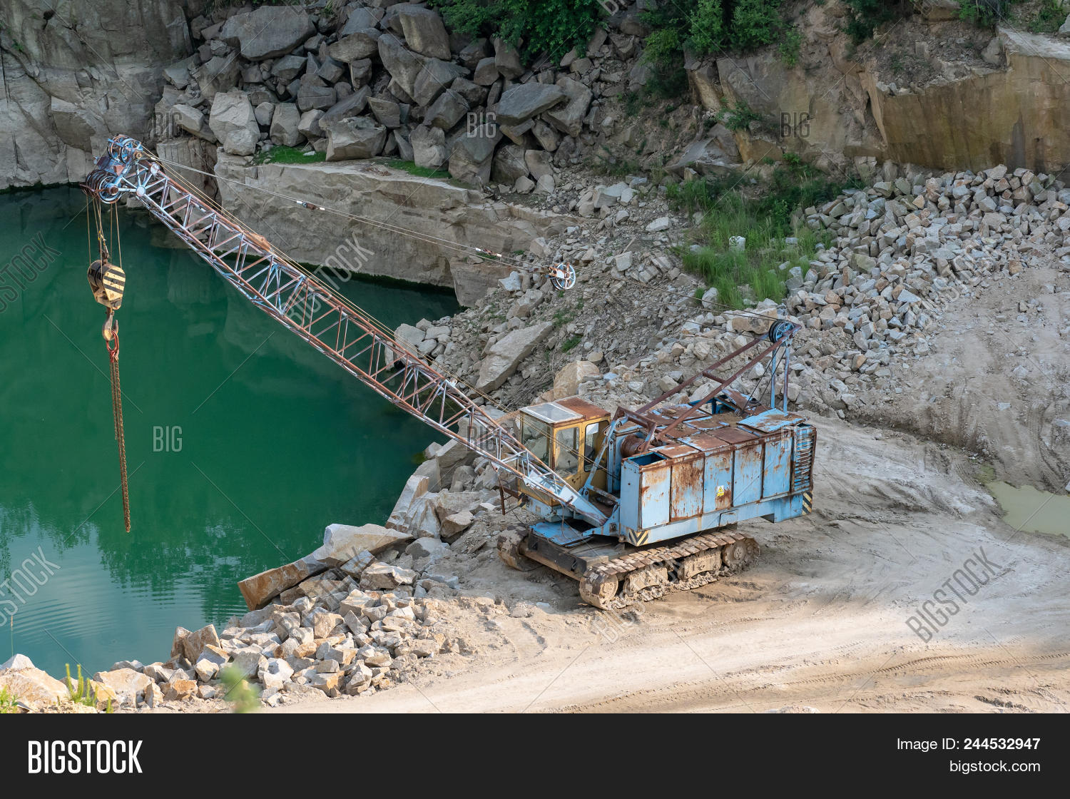 Mining Granite Quarry Image & Photo (Free Trial) Bigstock