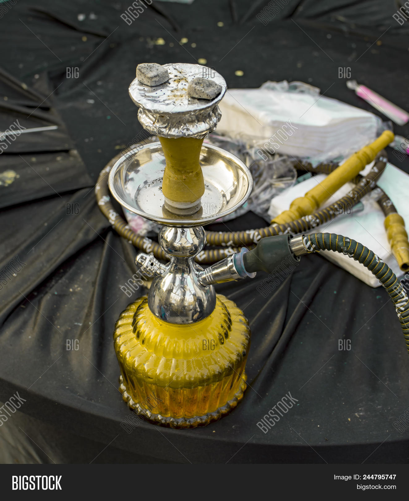 Hookah Yellow Base Image & Photo (Free Trial) Bigstock