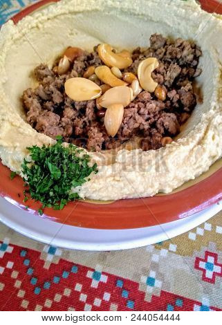 Tasty And Healthy Hummus, Oriental Food, Mobilestock