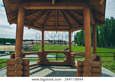 View Of The Gazebo From The Inside