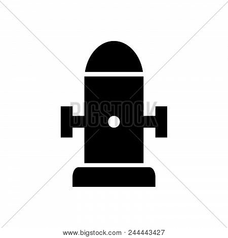 Hydrant Vector Icon On White Background. Hydrant Modern Icon For Graphic And Web Design. Hydrant Ico