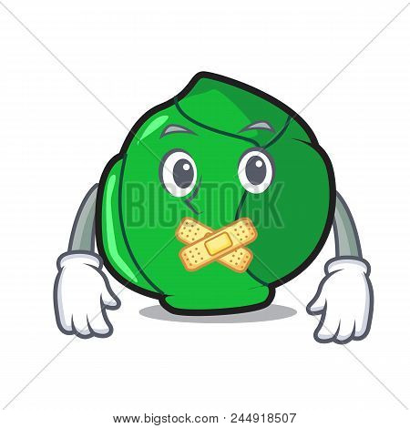 Silent Brussels Mascot Cartoon Style Vector Illustration