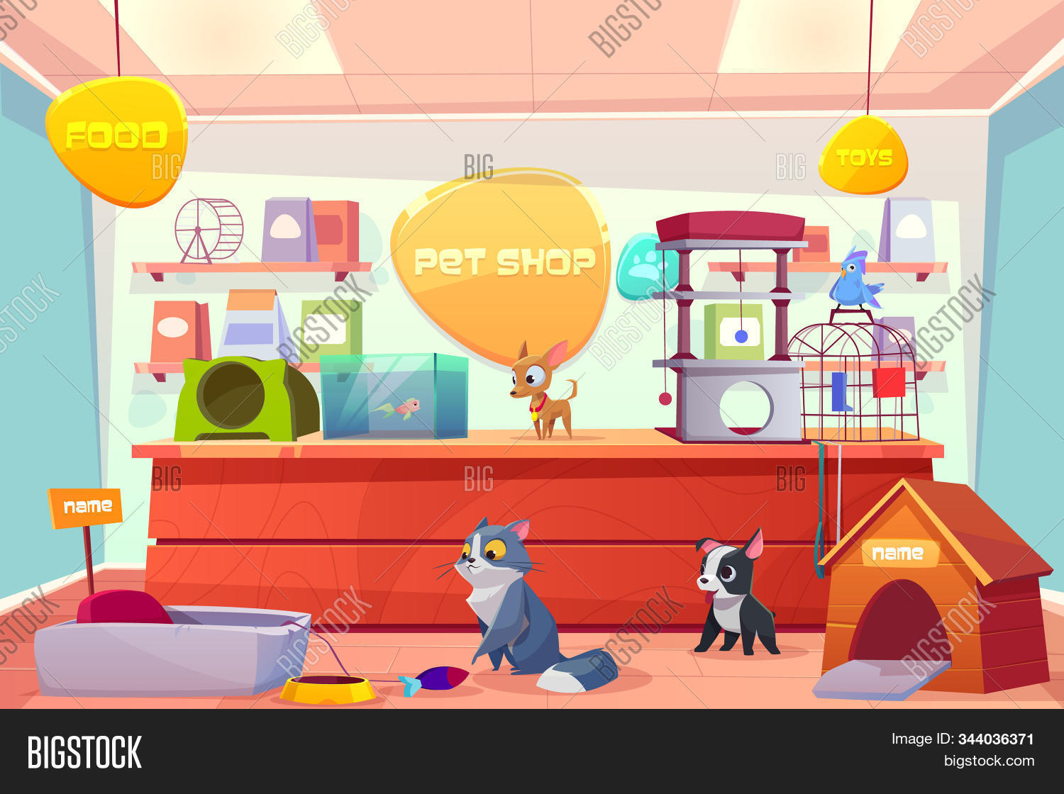 Pet Shop Home Animals Image & Photo (Free Trial) Bigstock