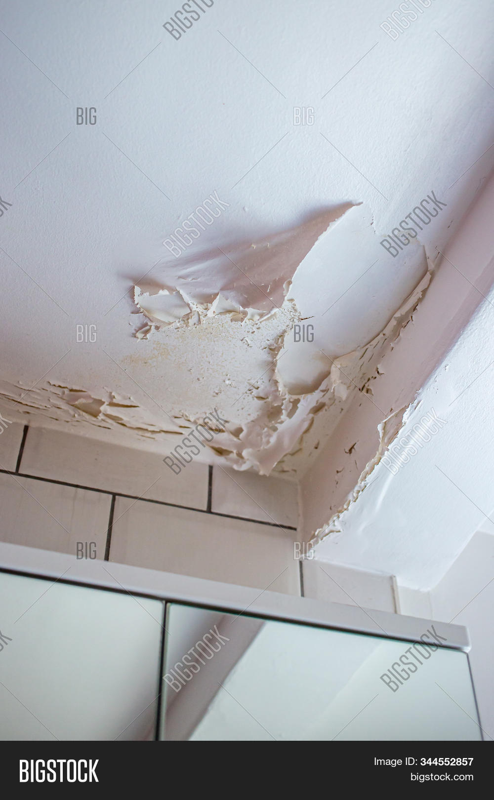 Peeling Bathroom Image Photo Free Trial Bigstock