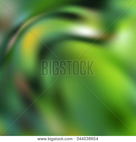Abstract Background Green Lines Pattern, Texture. Vector Illustration.