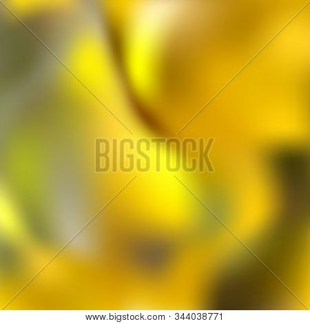Abstract Background With Yellow Color. Blurred Background. Vector Illustration Eps 10