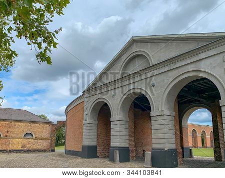 The Grand Hornu, Old Industrial Coal Mining Complex And Company Town In Hornu, Near Mons, Belgium. I