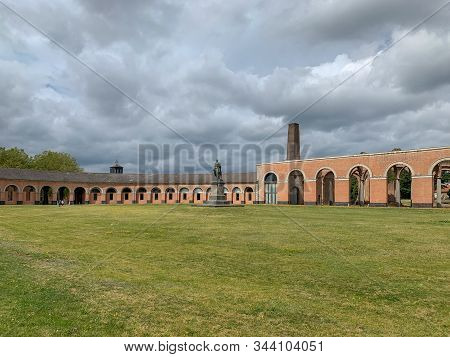 The Grand Hornu, Old Industrial Coal Mining Complex And Company Town In Hornu, Near Mons, Belgium. I