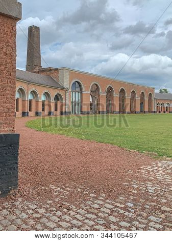 The Grand Hornu, Old Industrial Coal Mining Complex And Company Town In Hornu, Near Mons, Belgium. I