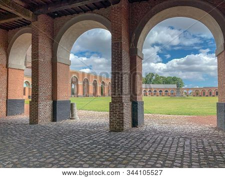 The Grand Hornu, Old Industrial Coal Mining Complex And Company Town In Hornu, Near Mons, Belgium. I