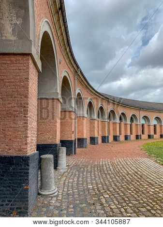 The Grand Hornu, Old Industrial Coal Mining Complex And Company Town In Hornu, Near Mons, Belgium. I
