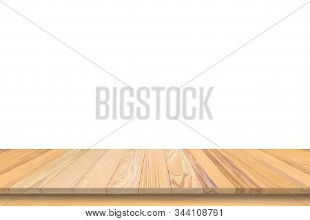 Empty Wooden Table Top Image Photo Free Trial Bigstock