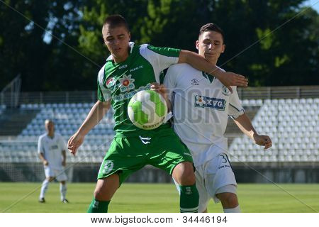 헝가리 국가 Champio에 행동에 KAPOSVAR, 헝가리-6 월 16 일: Norbert Szenaszna (화이트 3)
