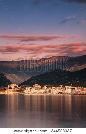 Evening Sunshine On St Florent In Corsica