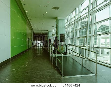 Departure Hall Of Kuala Lumpur Airport