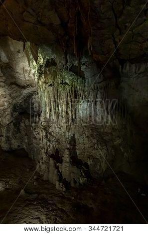 The  Prometheus Cave (also Kumistavi Cave) Near Tskaltubo In The Imereti Region, Georgia