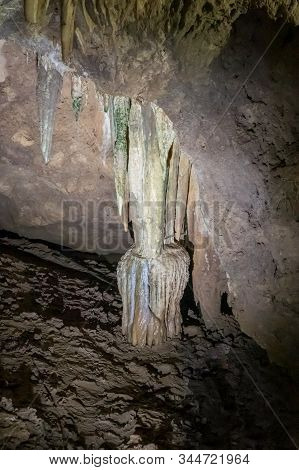 The  Prometheus Cave (also Kumistavi Cave) Near Tskaltubo In The Imereti Region, Georgia
