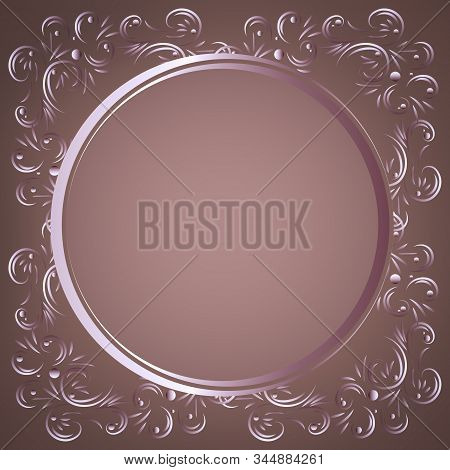 Circle Frame Lace Image Photo Free Trial Bigstock