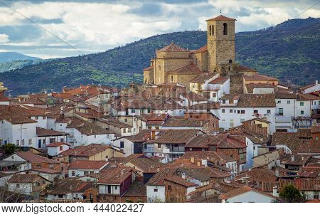 Hervas Hamlet North Side View, Ambroz Valley Village. Caceres, Extremadura, Spain