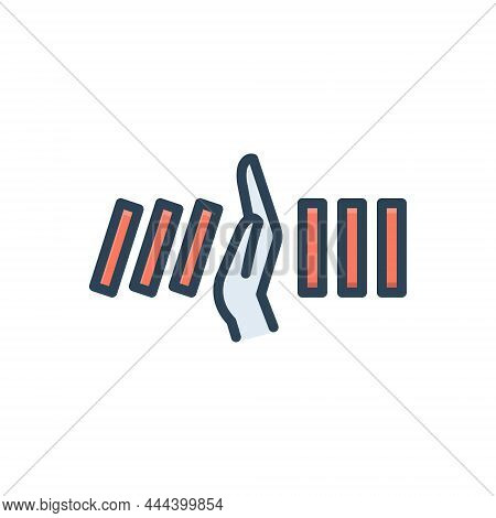 Color Illustration Icon For Intervention Side Interference Book Library Educational Bookish