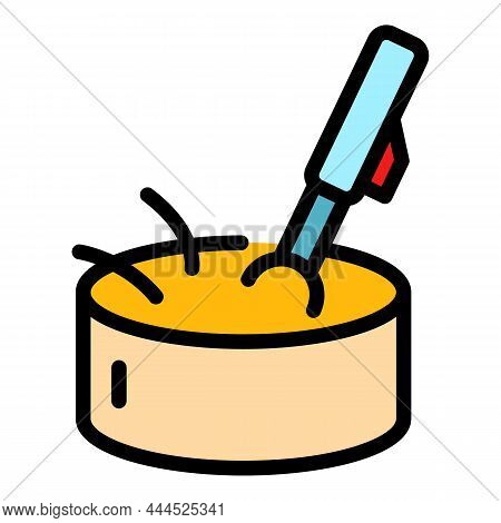 Mixed Food Icon. Outline Mixed Food Vector Icon Color Flat Isolated