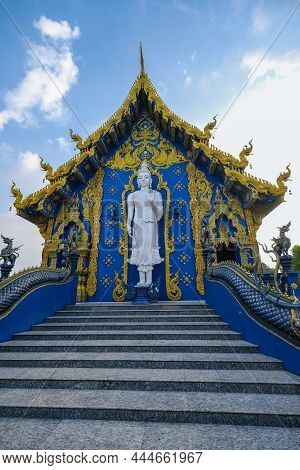 Blue Temple Chiang Rai Thailand, Rong Sua Ten Temple, Chiang Rai Blue Temple, Or Wat Rong Seua Ten I