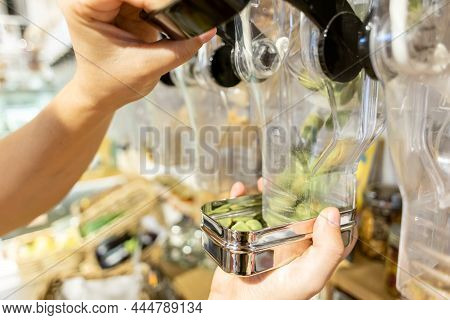 Buying Snacks In Bulk At Das Gramm, A Zero Waste Bulk Shop