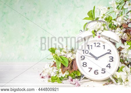 Spring Forward Time, Savings Daylight Concept